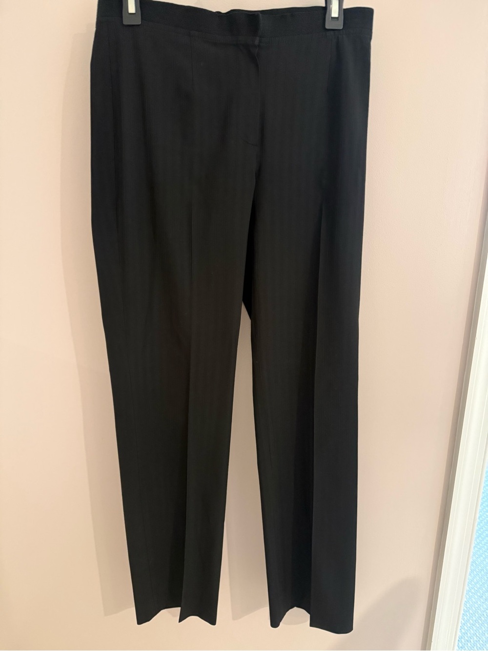 Metradamo Black Pull on Ankle trousers